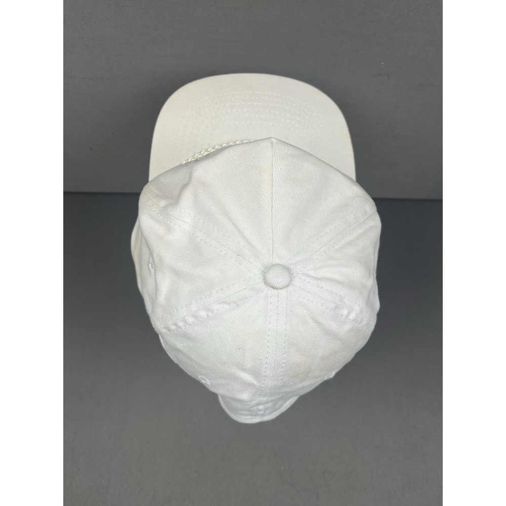 Vintage Macy's Top Gun Hat Cosmetics Fragrances White Rope Employee Performance - Picture 10 of 14